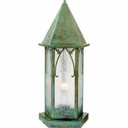 Arroyo Craftsman SGC-10 Saint George Craftsman Outdoor Pier Mount - 10 inches wide