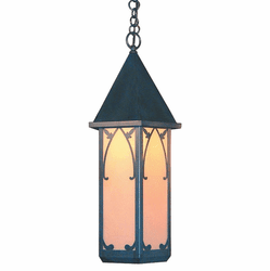 Arroyo Craftsman SGH-10 Saint George Craftsman Outdoor Hanging Pendant Light - 10 inches wide