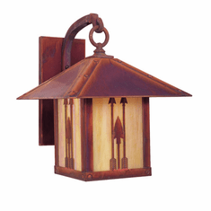 Arroyo Craftsman TRB-12AR Timber Ridge 12 inch Outdoor Wall Sconce with Arrow Filigree
