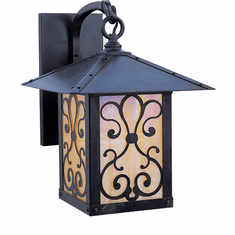 Arroyo Craftsman TRB-12AS Timber Ridge 12 inch Outdoor Wall Sconce with Ashbury Filigree