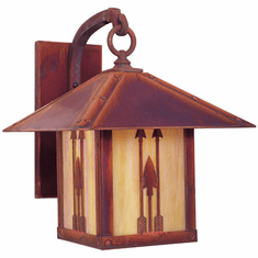 Arroyo Craftsman TRB-16AR Timber Ridge 16 inch Outdoor Wall Sconce with Arrow Filigree