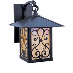 Arroyo Craftsman TRB-9AS Timber Ridge 9 inch Outdoor Wall Sconce with Ashbury Filigree