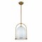 Artcraft AC10650BR Dahlia Modern Brushed Brass Mini Lighting Pendant - alt