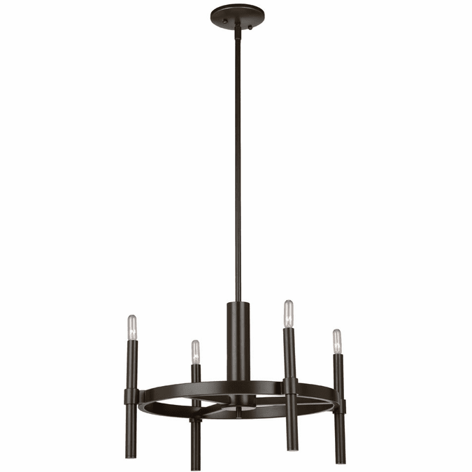 Artcraft AC10665OB Encore Oil Rubbed Bronze Mini Lighting Chandelier