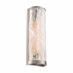 Artcraft AC12177BN Skye Contemporary Brushed Nickel Wall Light Sconce
