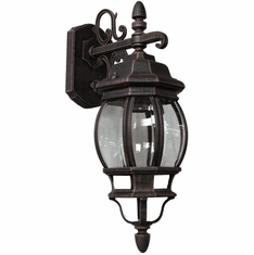 Artcraft AC8091RU Classico Rust Exterior 18" Wall Sconce