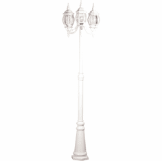Artcraft AC8099WH Classico White Exterior Post Light