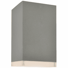 Avenue Lighting AV9888-SLV Avenue Outdoor Modern Silver LED Exterior 8" Sconce Lighting