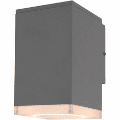 Avenue Lighting AV9890-SLV Avenue Outdoor Modern Silver LED Exterior 8" Wall Sconce Lighting