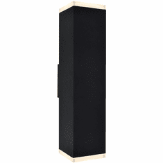 Avenue Lighting AV9892-BLK Avenue Outdoor Contemporary Black LED Outdoor 20" Wall Lighting Sconce