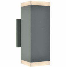 Avenue Lighting AV9894-SLV Avenue Outdoor Modern Silver LED Exterior 10" Wall Light Sconce
