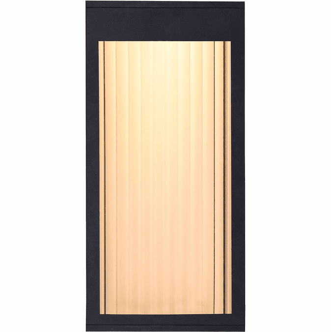 Avenue Lighting AV9901-BLK Avenue Outdoor Contemporary Black LED Exterior Wall Sconce