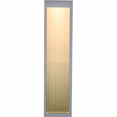 Avenue Lighting AV9903-SLV Avenue Outdoor Modern Silver LED Exterior Lighting Sconce