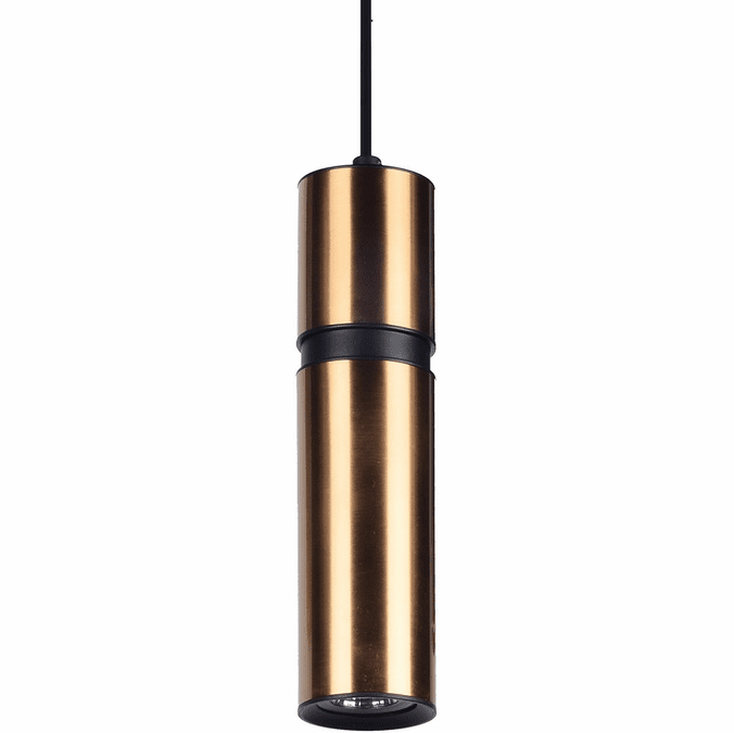Avenue Lighting HF1076BBK Cicada Modern Brass / Black LED Mini Hanging