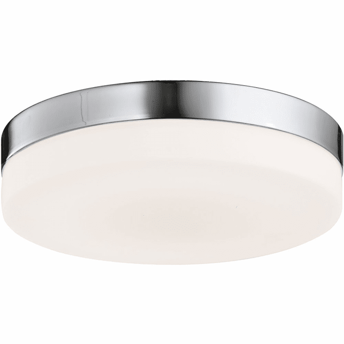 Avenue Lighting HF1106-BN Cermack St. Contemporary Brushed Nickel LED 9" Flush Ceiling Light Fixture