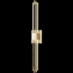 Avenue Lighting HF3012-BB-XL Original Glacier Modern Brushed Brass LED Wall Light Sconce