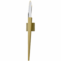 Avenue Lighting HF3040-AP-BB-C Original Aspen Modern Brushed Brass LED Wall Sconce