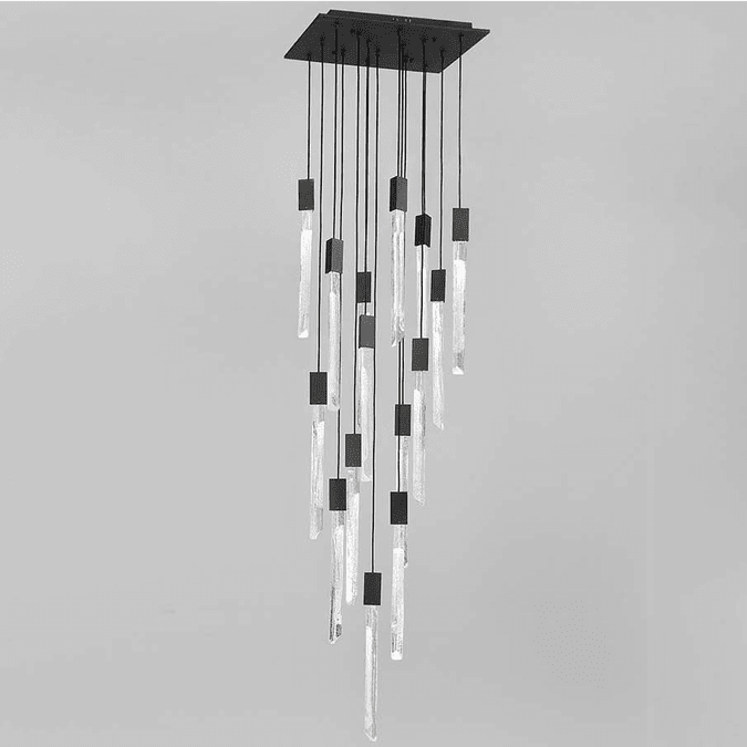 Avenue Lighting HF5415BLKJAD Alpine Contemporary Black LED Multi