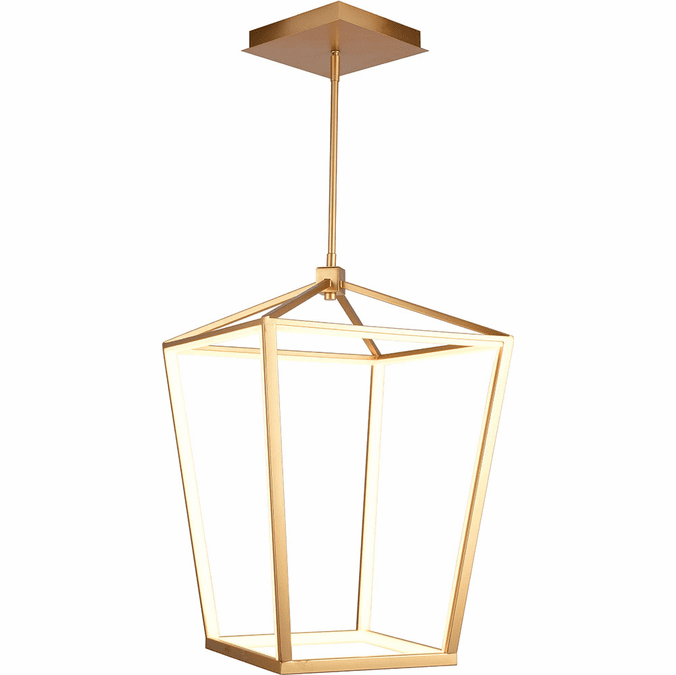 Avenue Lighting HF9401-GLD Park Ave. Modern Gold LED 17" Foyer Light Fixture