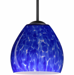 Besa 1BT-412286 Bolla Contemporary Black LED Mini Pendant Lighting