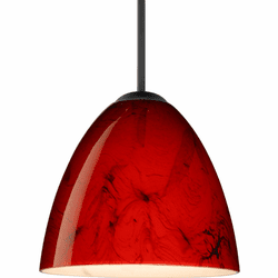Besa 1JT-4470MA Vila Contemporary Black LED Mini Pendant Lighting