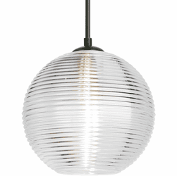 Besa 1JT-461600 Kristall Modern Black LED Drop Ceiling Light Fixture