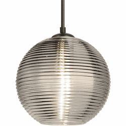 Besa 1JT-461602 Kristall Contemporary Black LED Lighting Pendant