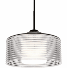 Besa 1JT-BELUCL Belu Modern LED Drum Pendant Lamp