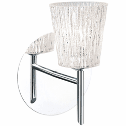 Besa 1SW-5125GL-CR Nico 4 Chrome Wall Lamp