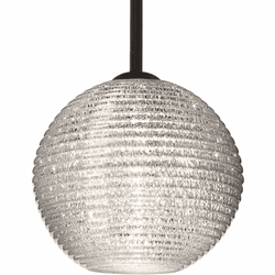Besa 1TT-4616GL Kristall Modern Black LED Mini Pendant Lighting Fixture