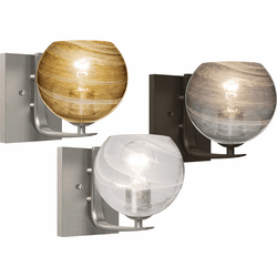Besa 1WC-JILLY Jilly Contemporary Satin Nickel Wall Lamp