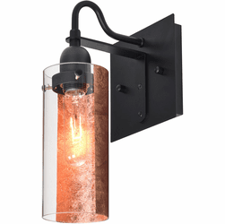 Besa 1WG-DUKECF-BK Duke Modern Black Wall Sconce