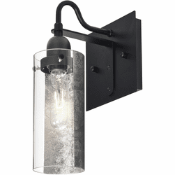 Besa 1WG-DUKESF-BK Duke Modern Black Wall Lighting