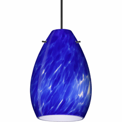 Besa 1XT-171386 Pera Modern Black LED Low Voltage Mini Hanging Lamp