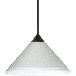 Besa 1XT-282453 Kona Contemporary Black LED Low Voltage Mini Hanging Light Fixture