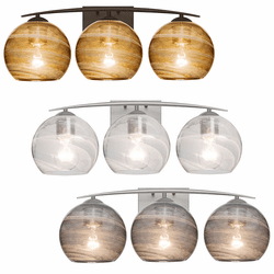 Besa 3WC-JILLY Jilly Contemporary 3-Light Bathroom Lighting Fixture