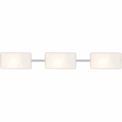 Besa 3WT-888607 Lido Contemporary LED 3-Light Vanity Light Fixture