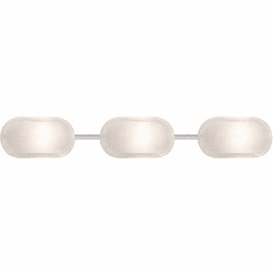 Besa 3WT-962759 Cabo Contemporary LED 3-Light Bathroom Wall Light Fixture