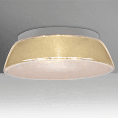Besa 9663CRC-LED Pica Modern Creme Sand LED 17" Overhead Light Fixture
