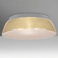 Besa 9663CRC Pica Contemporary Creme Sand 17" Home Ceiling Lighting