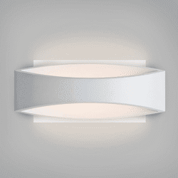 Besa ARC-LED-WH Arc Modern White LED Wall Sconce