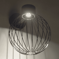 Besa SULTANA-G-WALL-LED-BK Sultana Contemporary Black  LED Outdoor Wall Mounted Lamp