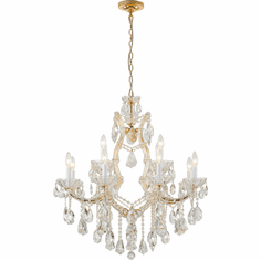 Bethel International BET26 Gold Chandelier Light