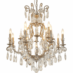 Bethel International BET80C32PEW Pewter Chandelier Light