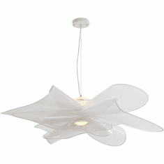 Bethel International DLS112C35W Modern White LED Ceiling Light Pendant