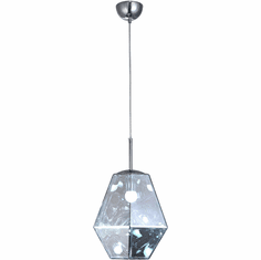 Bethel International DU135P11CH Contemporary Chrome Mini Lighting Pendant