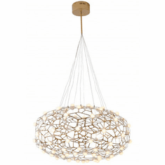 Bethel International FIT06C31G Contemporary Gold LED Ceiling Light Pendant