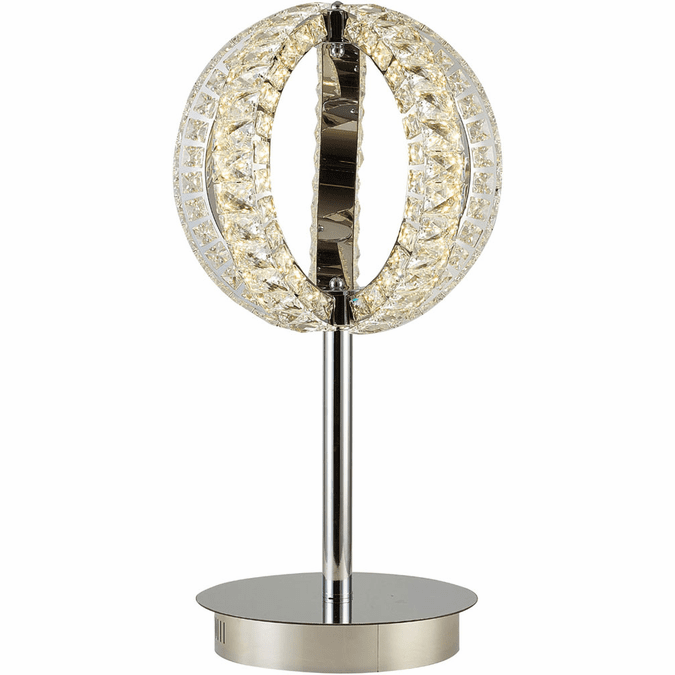Bethel International JP19T27CH Chrome LED Table Lamp Lighting