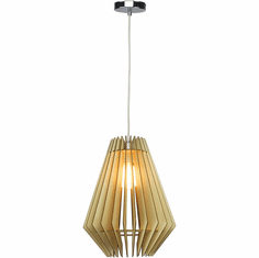 Bethel International JU06P11W Contemporary White Mini Pendant Light