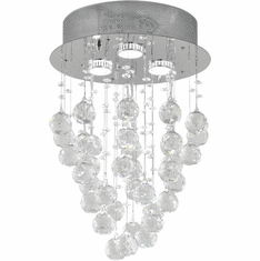 Bethel International LX03 Chrome Halogen Flush Lighting